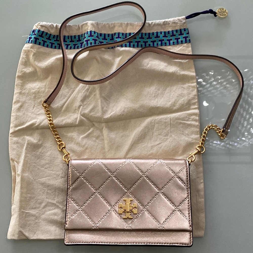 Tory Burch crossbody small bag (Rose gold)